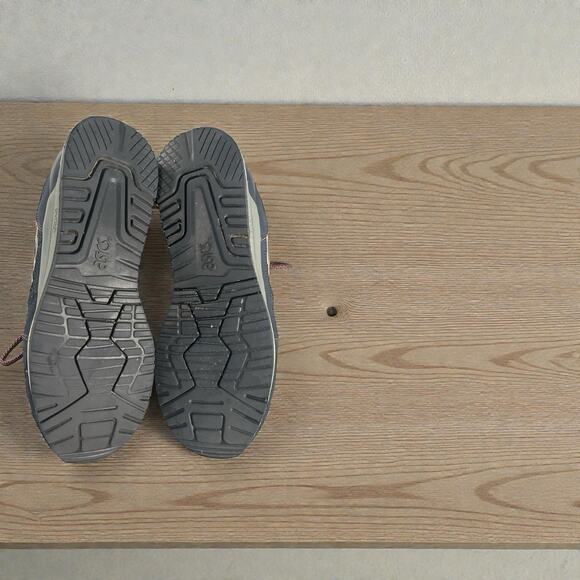 ASICS Gel Lyte III Women’s 8 Indian Ink/Orange Block Pack Split-Tongue Sneakers - Picture 7 of 9